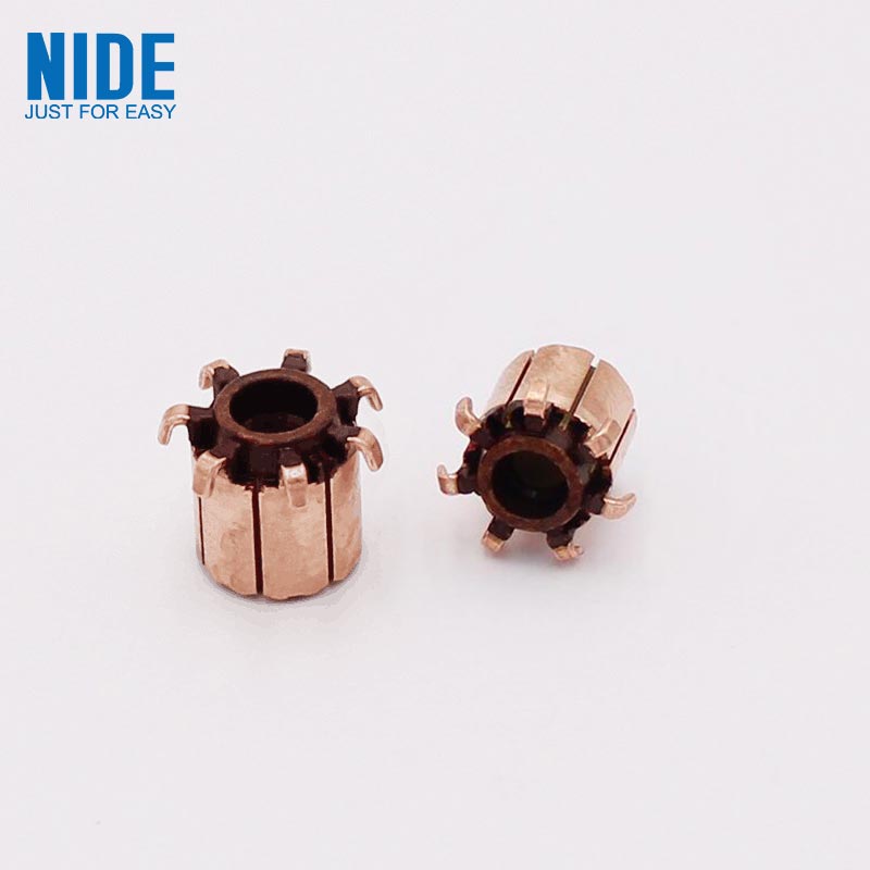 7P Modur Trydan commutator Rhannau sbâr Armature