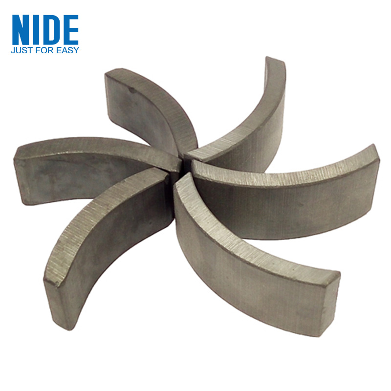 Magnet Neodymium Arc / Segment Ar gyfer Modur Cychwynnol